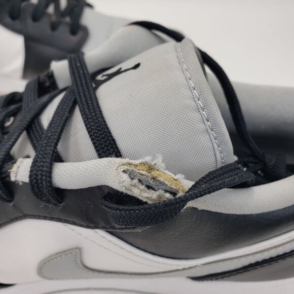 Jordan 1 Low Black/Gray/White - 553558-039 Men's Size 13 - Picture 3 of 11